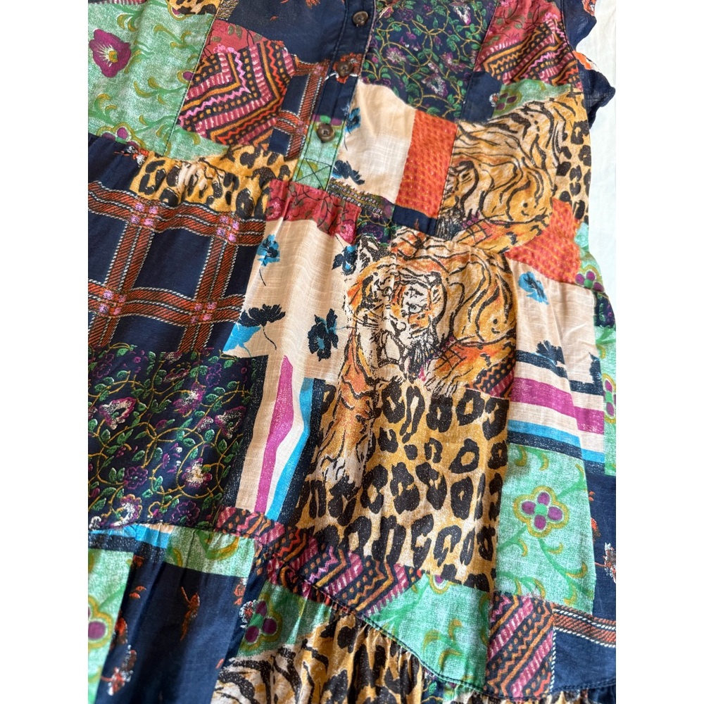 Pilcro Multicolor Patchwork Dress - image 2